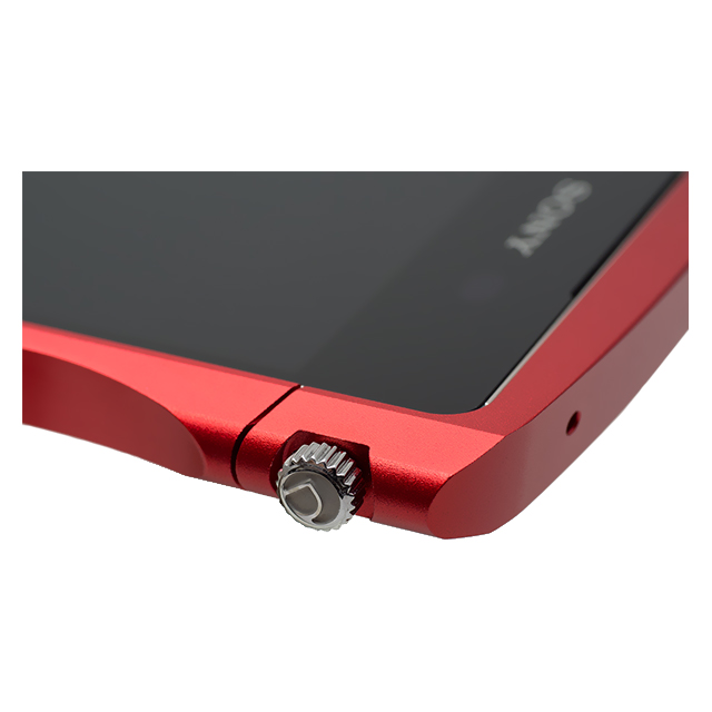 【XPERIA Z4 ケース】CLEAVE Aluminum Bumper Chrono Redgoods_nameサブ画像