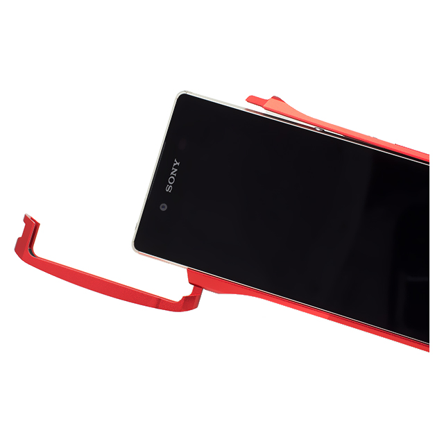 【XPERIA Z4 ケース】CLEAVE Aluminum Bumper Chrono Redgoods_nameサブ画像