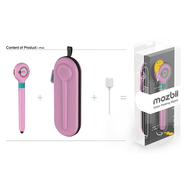 mozbii Color Picking Stylus Pinkサブ画像