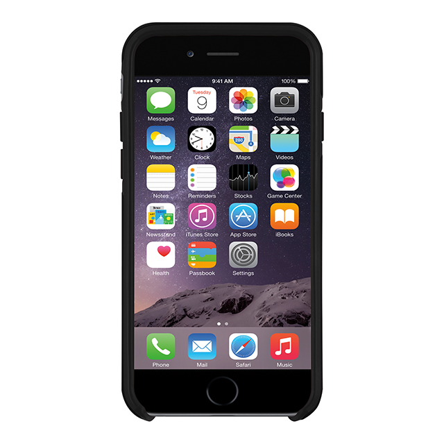 【iPhone6s/6 ケース】Hybrid Hardshell Case (Fairmont Stripe Black/Cream)サブ画像