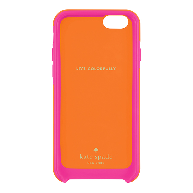 【iPhone6s/6 ケース】Hybrid Hardshell Case (Fairmont Stripe Pink/Orange)サブ画像