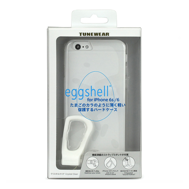 【iPhone6s/6 ケース】eggshell (クリスタルクリア)サブ画像