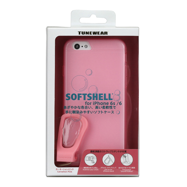 【iPhone6s/6 ケース】SOFTSHELL (カーネーションピンク)goods_nameサブ画像