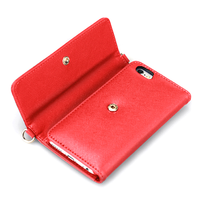 【iPhone6s/6 ケース】Julia PhonePochette (レッド)サブ画像