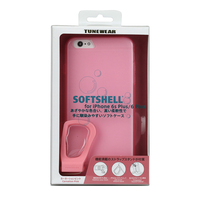 【iPhone6s Plus/6 Plus ケース】SOFTSHELL (カーネーションピンク)goods_nameサブ画像