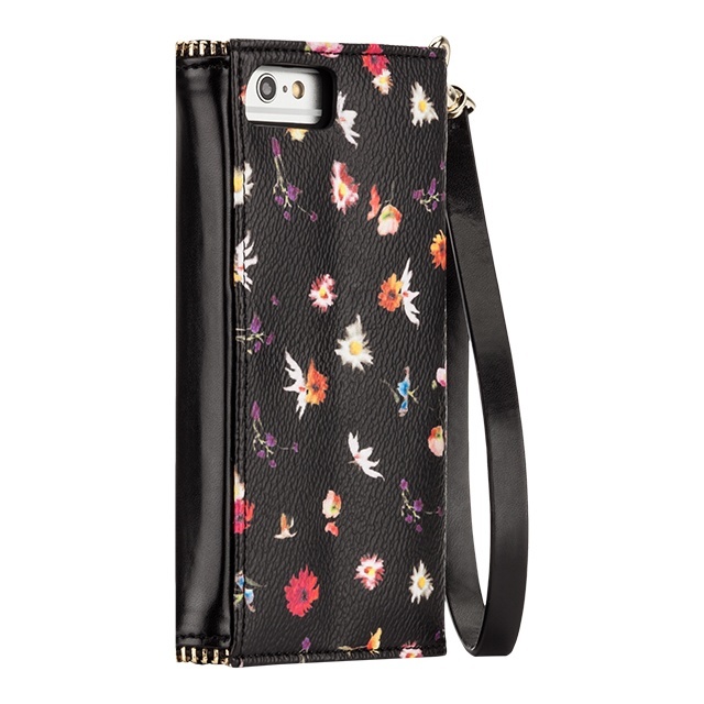 【iPhone6s/6 ケース】REBECCAMINKOFF Leather Folio Wristlet (Botanical Floral)サブ画像