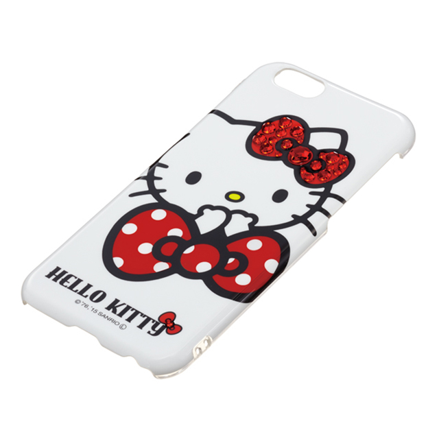 【iPhone6s/6 ケース】ハローキティジュエリーカバー レッドリボンgoods_nameサブ画像