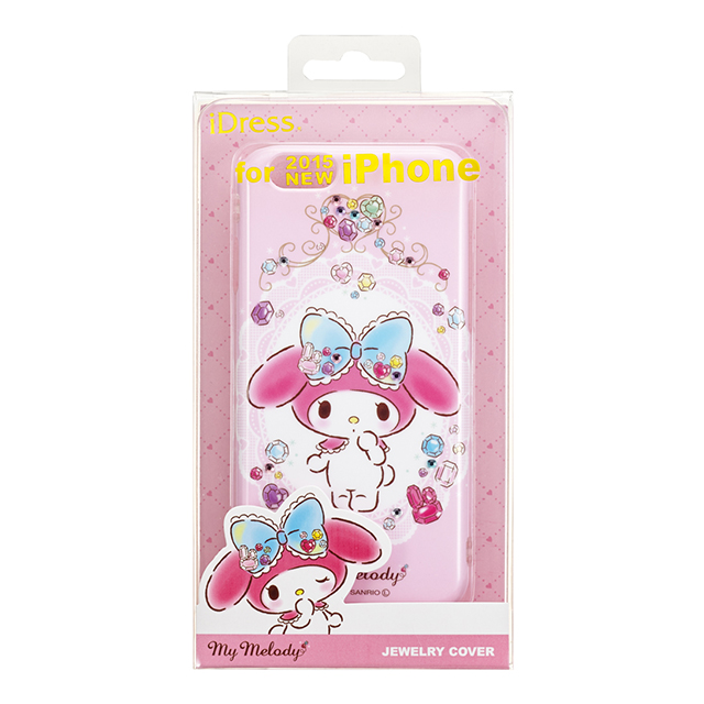 【iPhone6s/6 ケース】マイメロディジュエリーカバー ビジューgoods_nameサブ画像