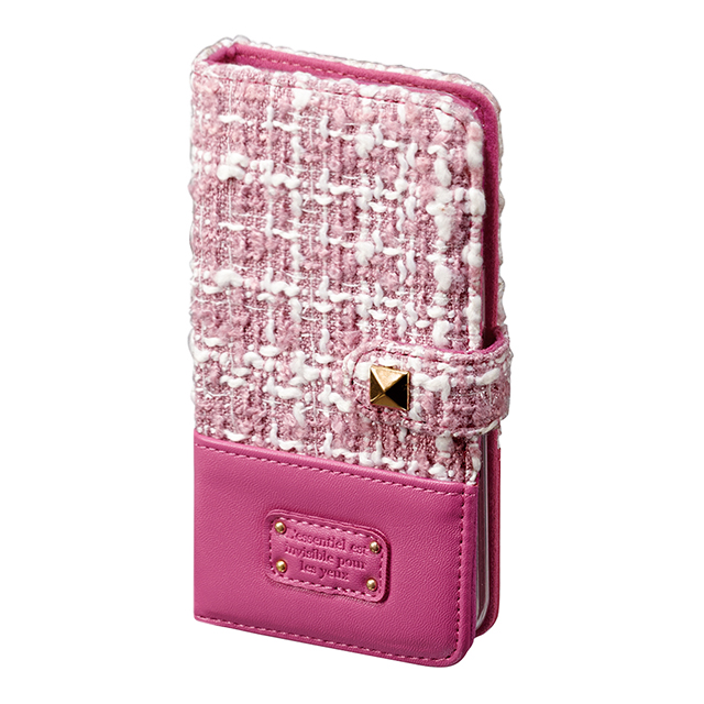 【iPhone6s/6 ケース】iDress Tweed Diary Cover ピンクgoods_nameサブ画像