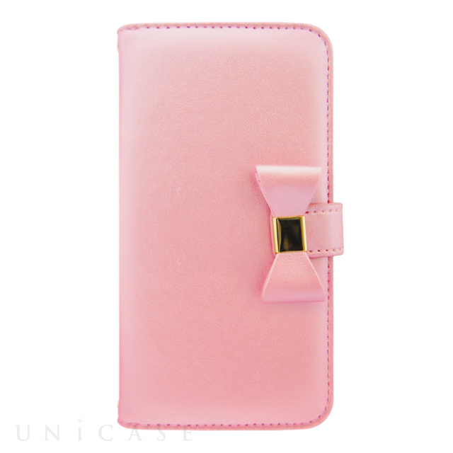 【マルチ スマホケース】Ribbon Diary Baby Pink for 5.5inch