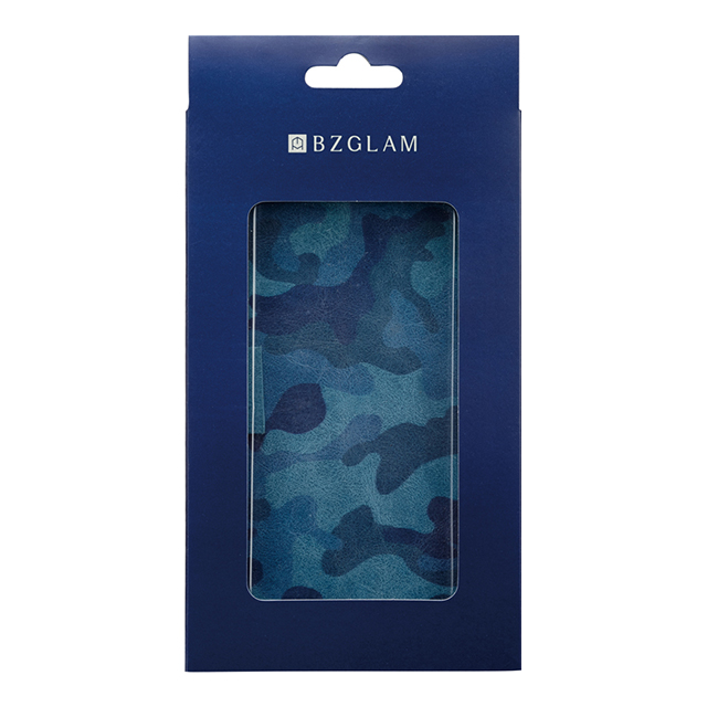 【iPhone6s Plus/6 Plus ケース】BZGLAM カモフラージュダイアリーカバー (ブルー)サブ画像