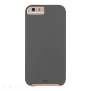 【iPhone6s/6 ケース】Slim Tough Case Dark Gray/Rose Gold