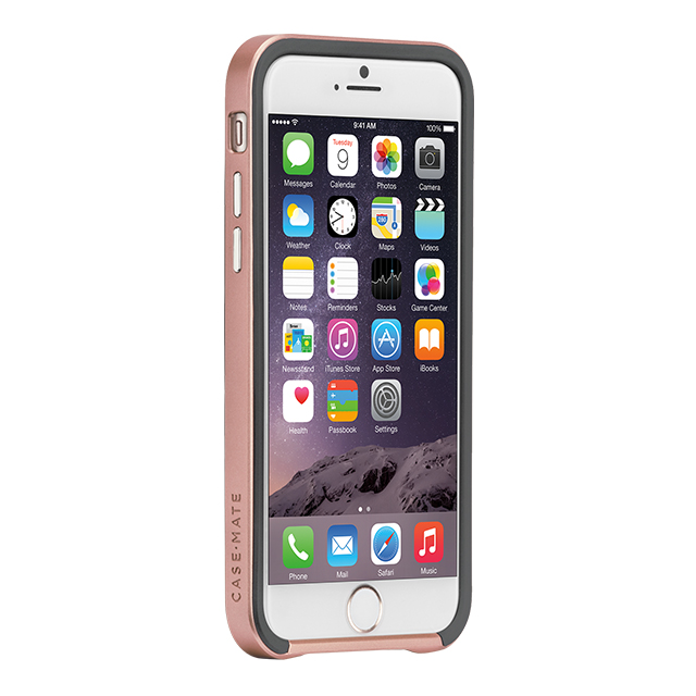 【iPhone6s/6 ケース】Slim Tough Case Dark Gray/Rose Goldサブ画像