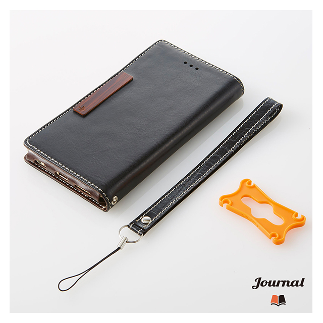 【iPhone6s/6 ケース】Journal フリップノートケース (オレンジ)サブ画像