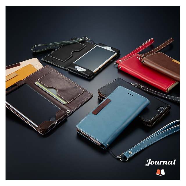 【iPhone6s/6 ケース】Journal フリップノートケース (オレンジ)goods_nameサブ画像