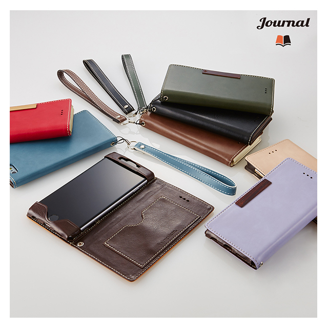 【iPhone6s/6 ケース】Journal フリップノートケース (オレンジ)goods_nameサブ画像