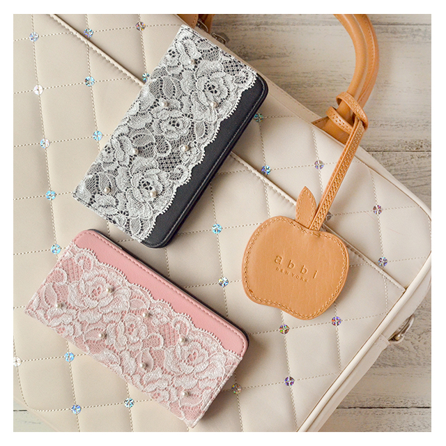 【iPhone6s/6 ケース】Lace Diary (ブラック)goods_nameサブ画像