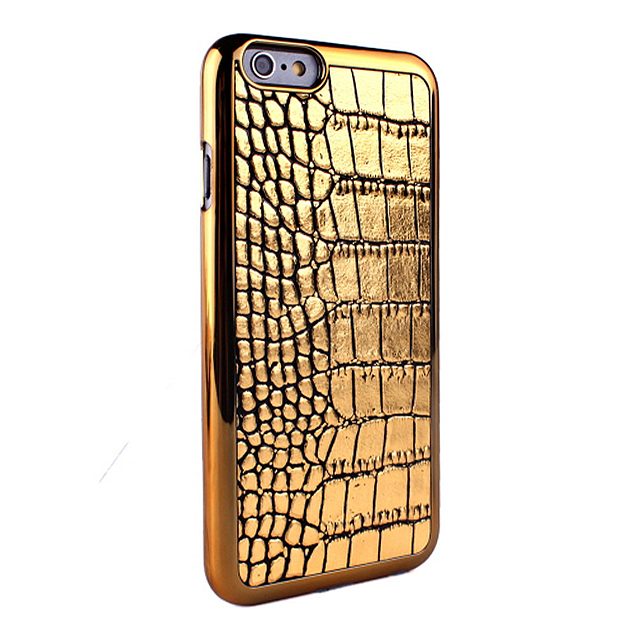 【iPhone6s/6 ケース】Gold Croco Bargoods_nameサブ画像