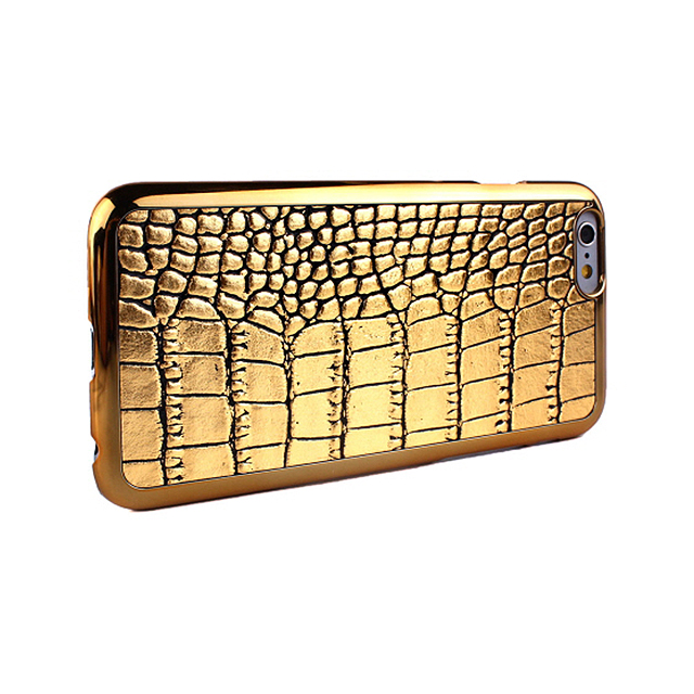 【iPhone6s/6 ケース】Gold Croco Bargoods_nameサブ画像