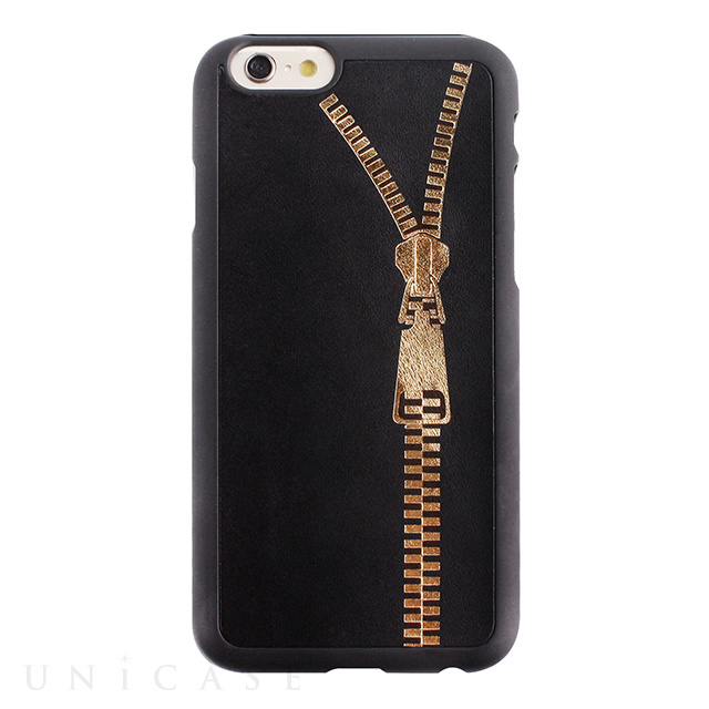 【iPhone6s/6 ケース】Zipper Bar (ゴールド)