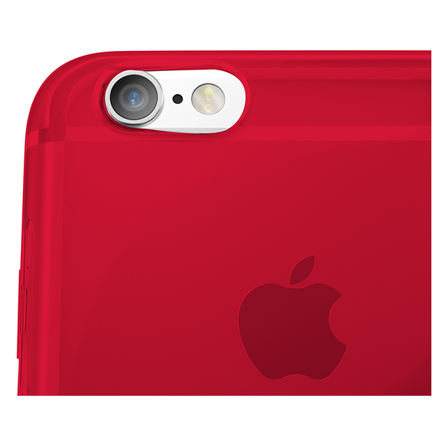 【iPhone6s/6 ケース】Clear Case (Clear Red)サブ画像