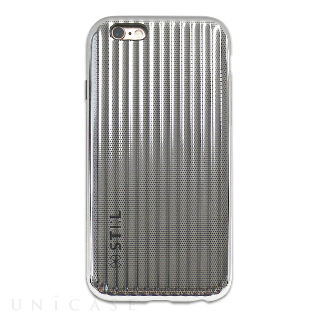 【iPhone6s/6 ケース】JET SET Bar (シルバー)