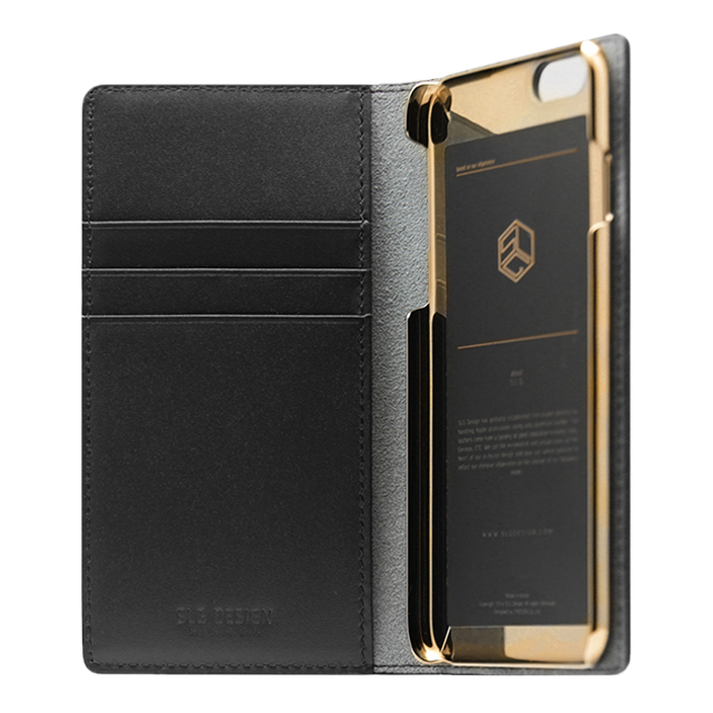 【iPhone6s/6 ケース】Saffiano Zipper Case (ブラック)goods_nameサブ画像