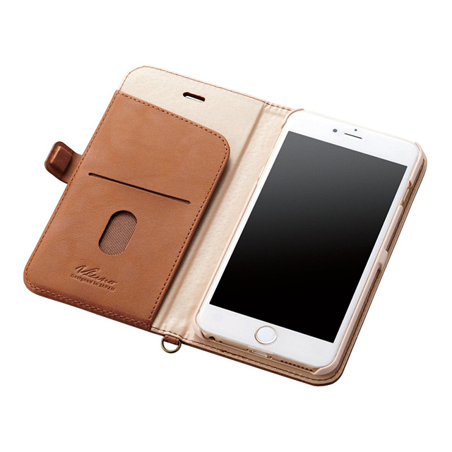 【iPhone6s Plus/6 Plus ケース】ソフトレザーカバー/磁石タイプ/ブラウンgoods_nameサブ画像