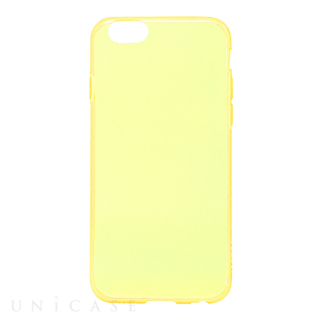 【iPhone6s/6 ケース】ZERO TPU 超極薄0.6mm TPUケース イエロー