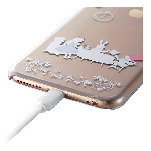 【iPhone6s Plus/6 Plus ケース】シェルカバー/アップルテクスチャー/アリス（シルバー）サブ画像