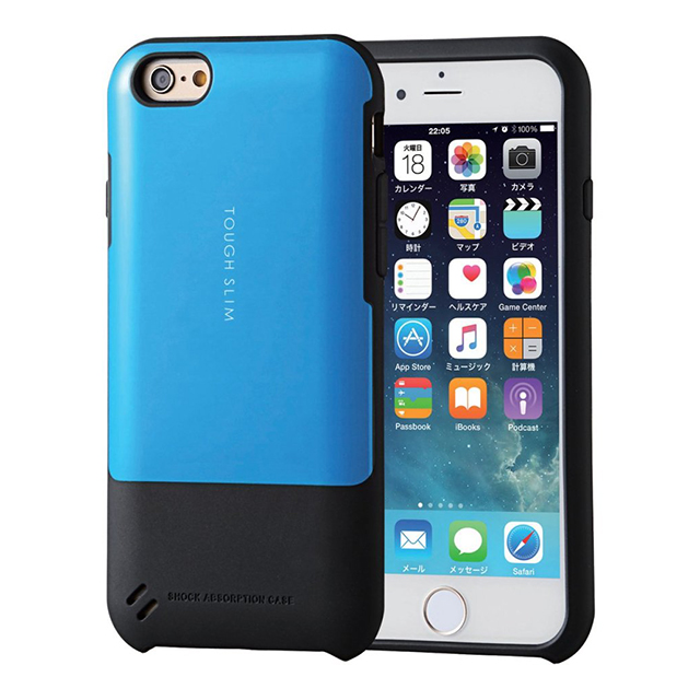 【iPhone6s/6 ケース】TOUGH SLIMケース/ブルーgoods_nameサブ画像