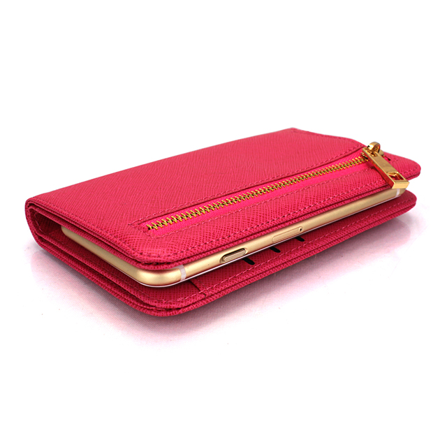 【iPhone6s/6 ケース】Wallet Case (Ribbon Pink)サブ画像