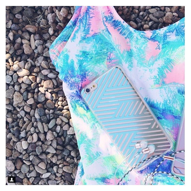 【iPhone6s/6 ケース】CLEAR (Criss Cross Rainbow)サブ画像