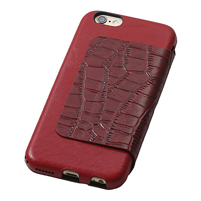 【iPhone6s/6 ケース】Luxury Genuine Leather Case (Red)goods_nameサブ画像