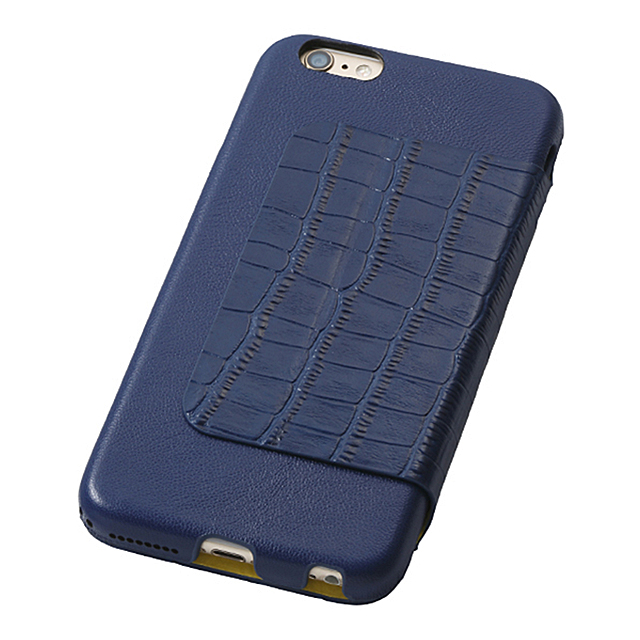 【iPhone6s Plus/6 Plus ケース】Luxury Genuine Leather Case (Midnight Blue)goods_nameサブ画像