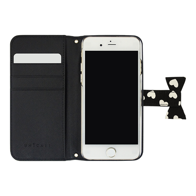 【iPhone6s/6 ケース】Ribbon Diary Heart Black for iPhone6s/6goods_nameサブ画像