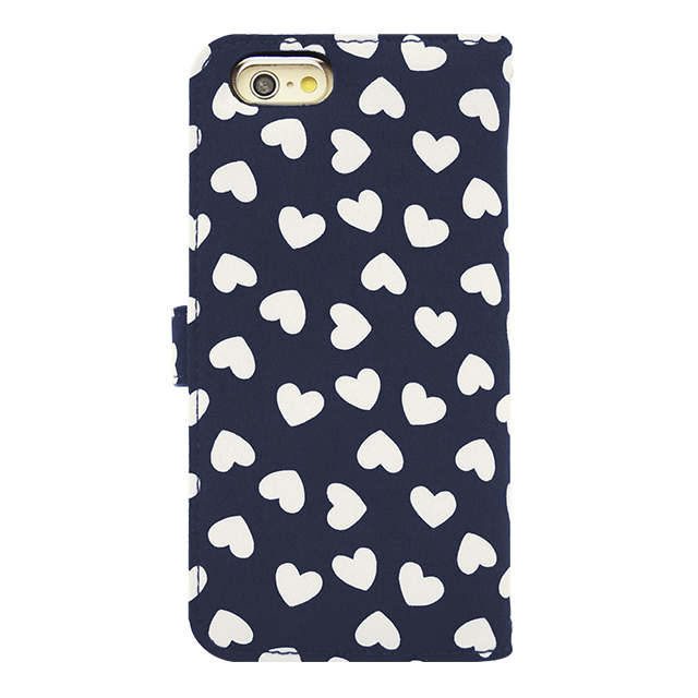 【iPhone6s/6 ケース】Ribbon Diary Heart Navy for iPhone6s/6goods_nameサブ画像