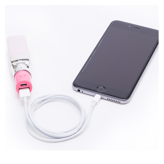 リップスティック型モバイル充電器 (ピンク/リミテッド)goods_nameサブ画像