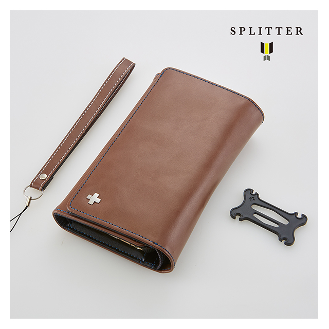 【iPhone6s/6 ケース】SPLITTER Flip Note Wallet Case (ブラック)goods_nameサブ画像