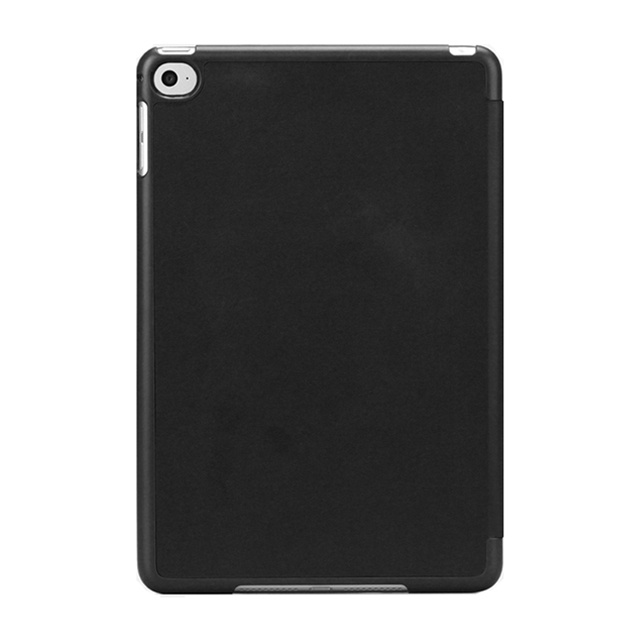 【iPad mini4 ケース】LeatherLook SHELL with Front cover (ブラック)サブ画像