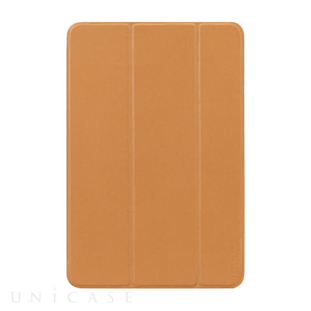 【iPad mini4 ケース】LeatherLook SHELL with Front cover (ブラウン)