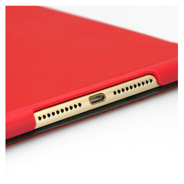 【iPad mini4 ケース】LeatherLook SHELL with Front cover (レッド)サブ画像