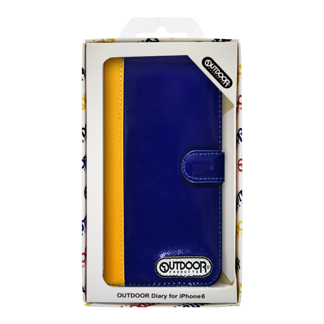 【iPhone6s/6 ケース】OUTDOOR Diary BluexYellow for iPhone6s/6サブ画像