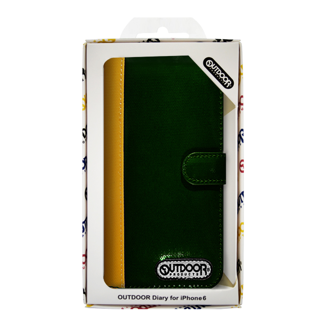 【iPhone6s/6 ケース】OUTDOOR Diary GreenxYellow for iPhone6s/6goods_nameサブ画像