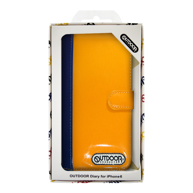 【iPhone6s/6 ケース】OUTDOOR Diary YellowxBlue for iPhone6s/6サブ画像