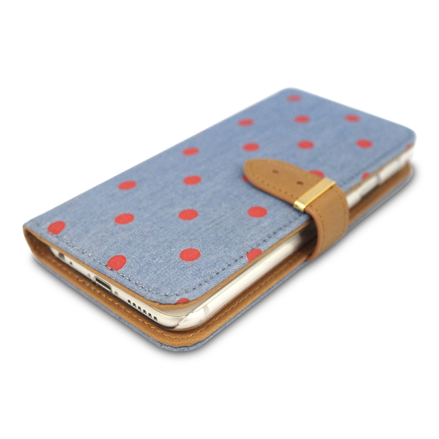 【iPhone6s/6 ケース】Denim Diary Dot Red for iPhone6s/6サブ画像