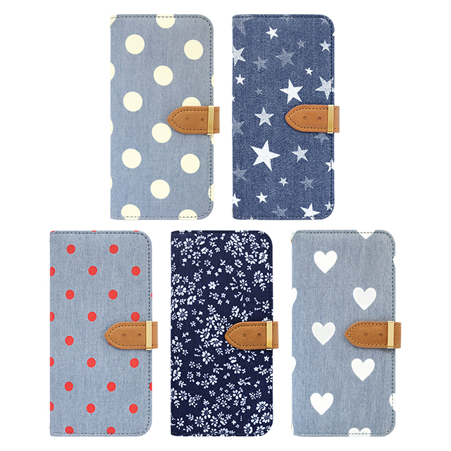 【iPhone6s/6 ケース】Denim Diary Dot Red for iPhone6s/6サブ画像