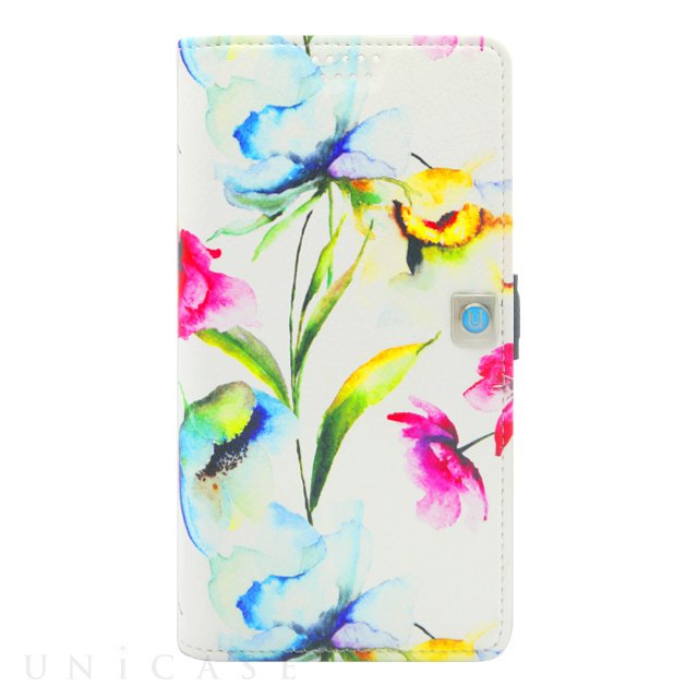 【マルチ スマホケース】MEDIUM UNIVERSAL SLIDER FOLIO (Flower Print)