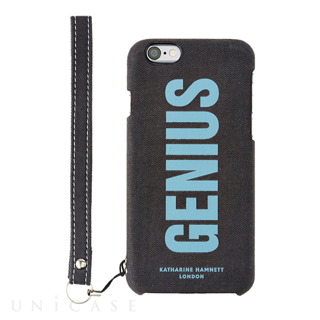 【iPhone6s/6 ケース】KATHARINE HAMNETT LONDON Fabric Case (GENIUS)