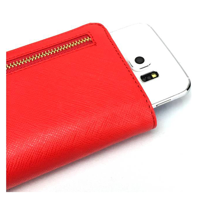 【マルチ スマホケース】Free Size Case Wallet (Ribbon Red)サブ画像